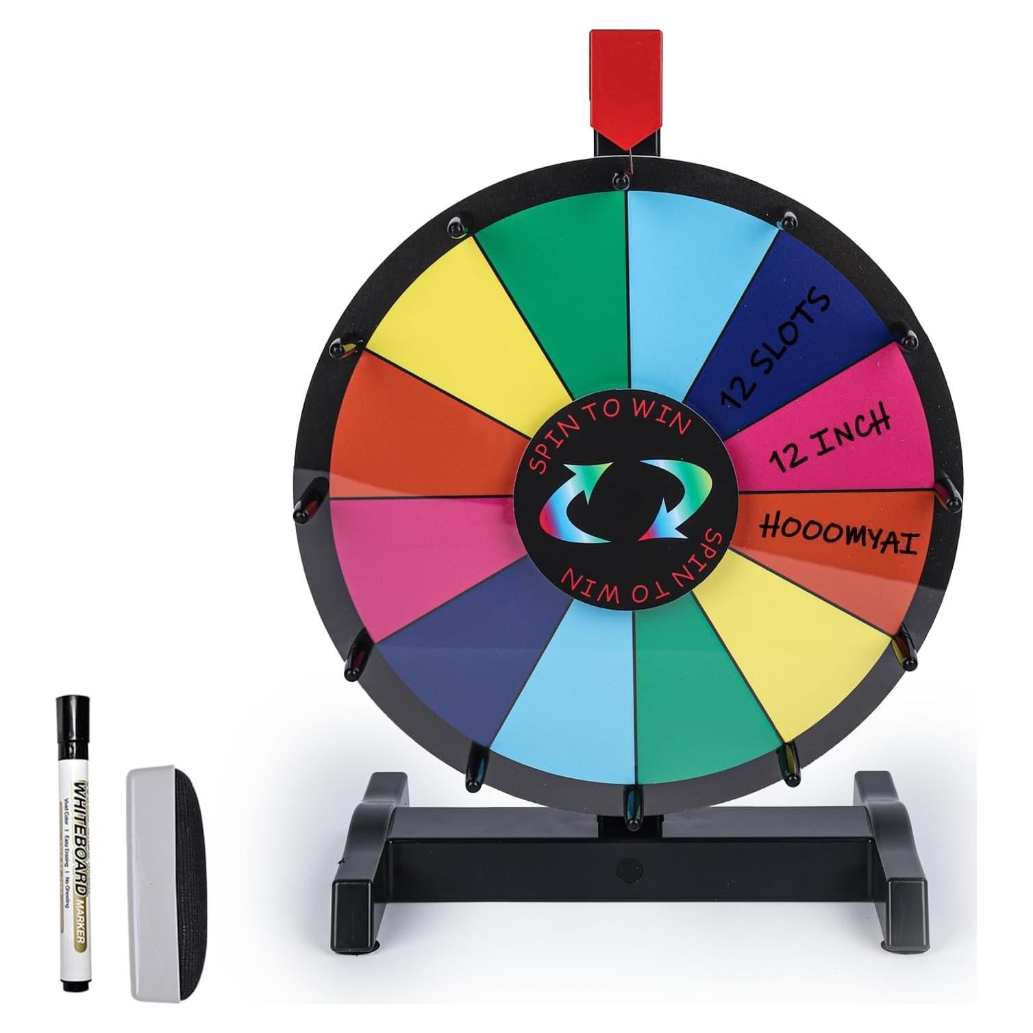 Rueda de Premios HC Display 30 cm Editable para Eventos