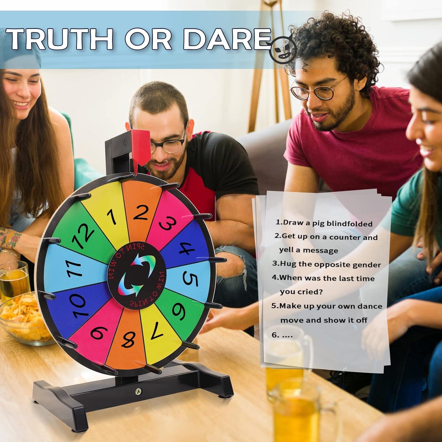 Rueda de Premios HC Display 30 cm Editable para Eventos