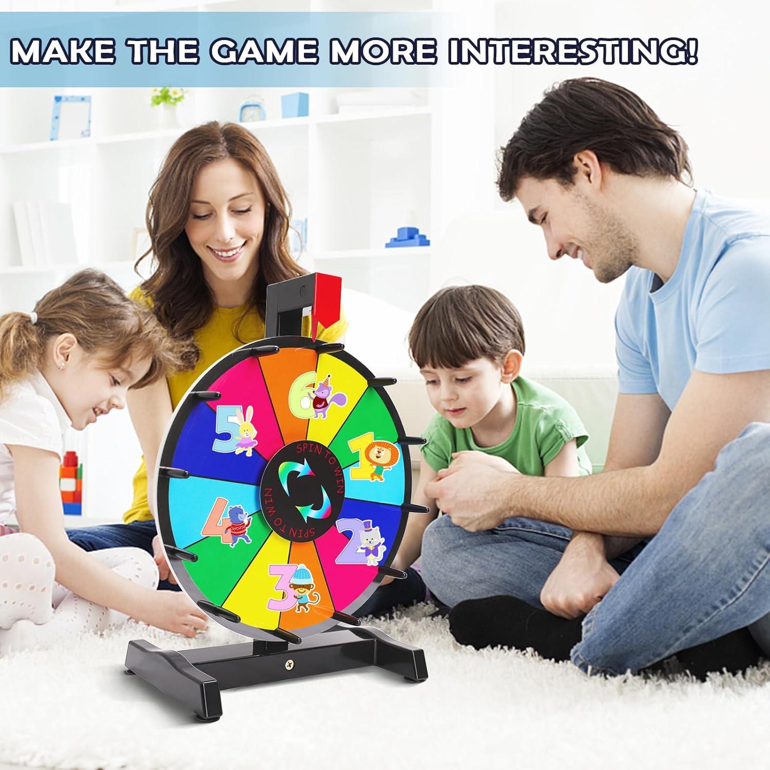 Rueda de Premios HC Display 30 cm Editable para Eventos