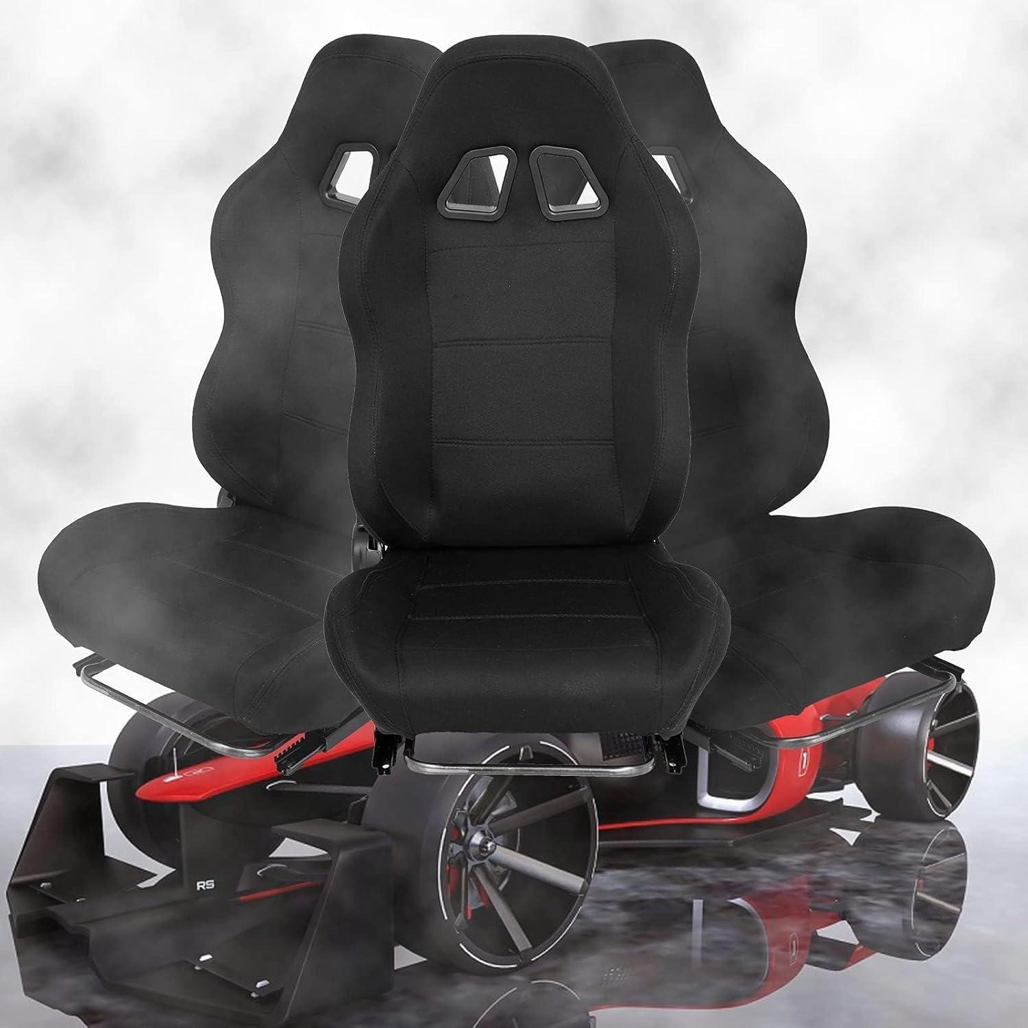 Asiento de Carreras Supllueer Ajustable Transpirable 88.9 cm