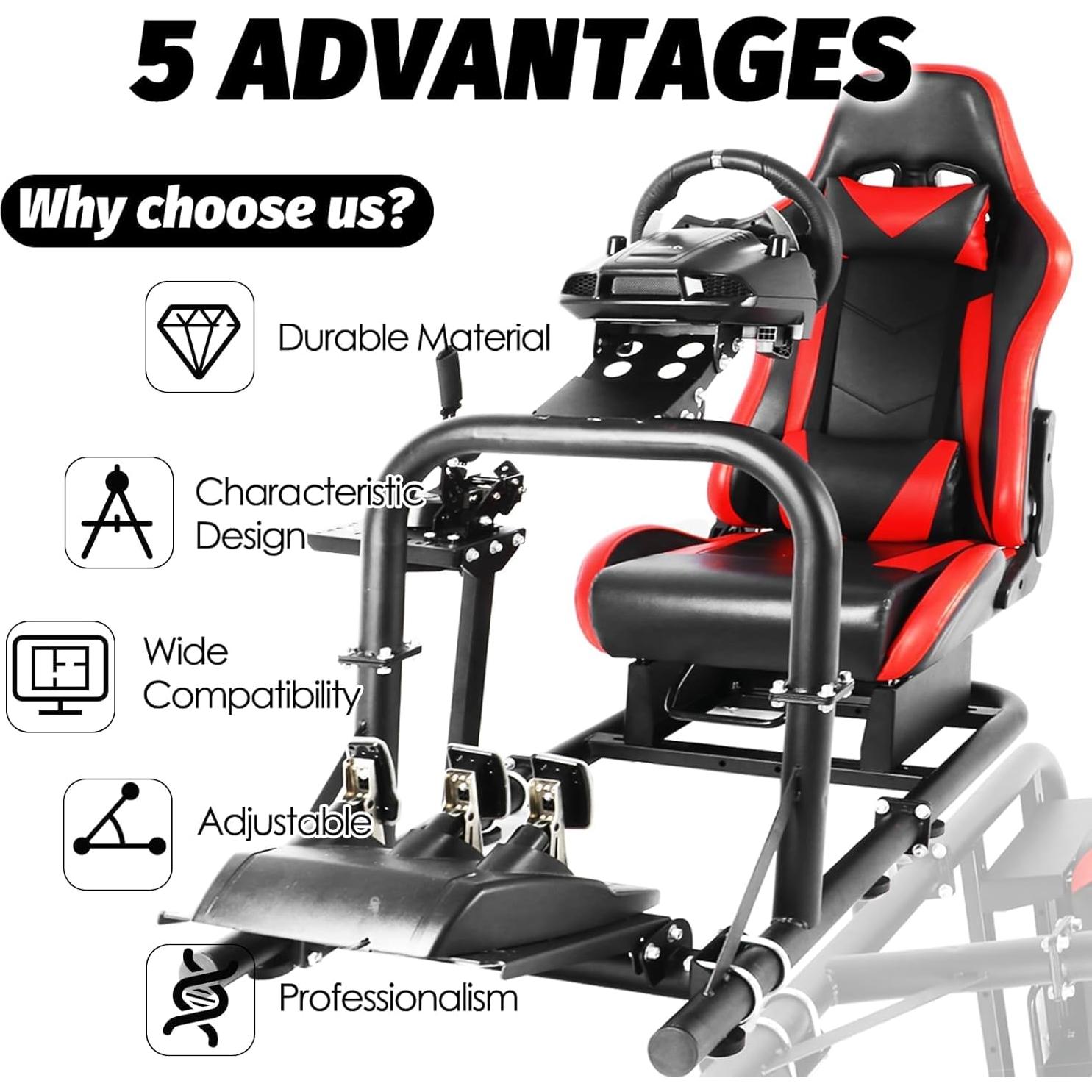 Soporte de Volante Anman G27 Pro Simulador Ajustable