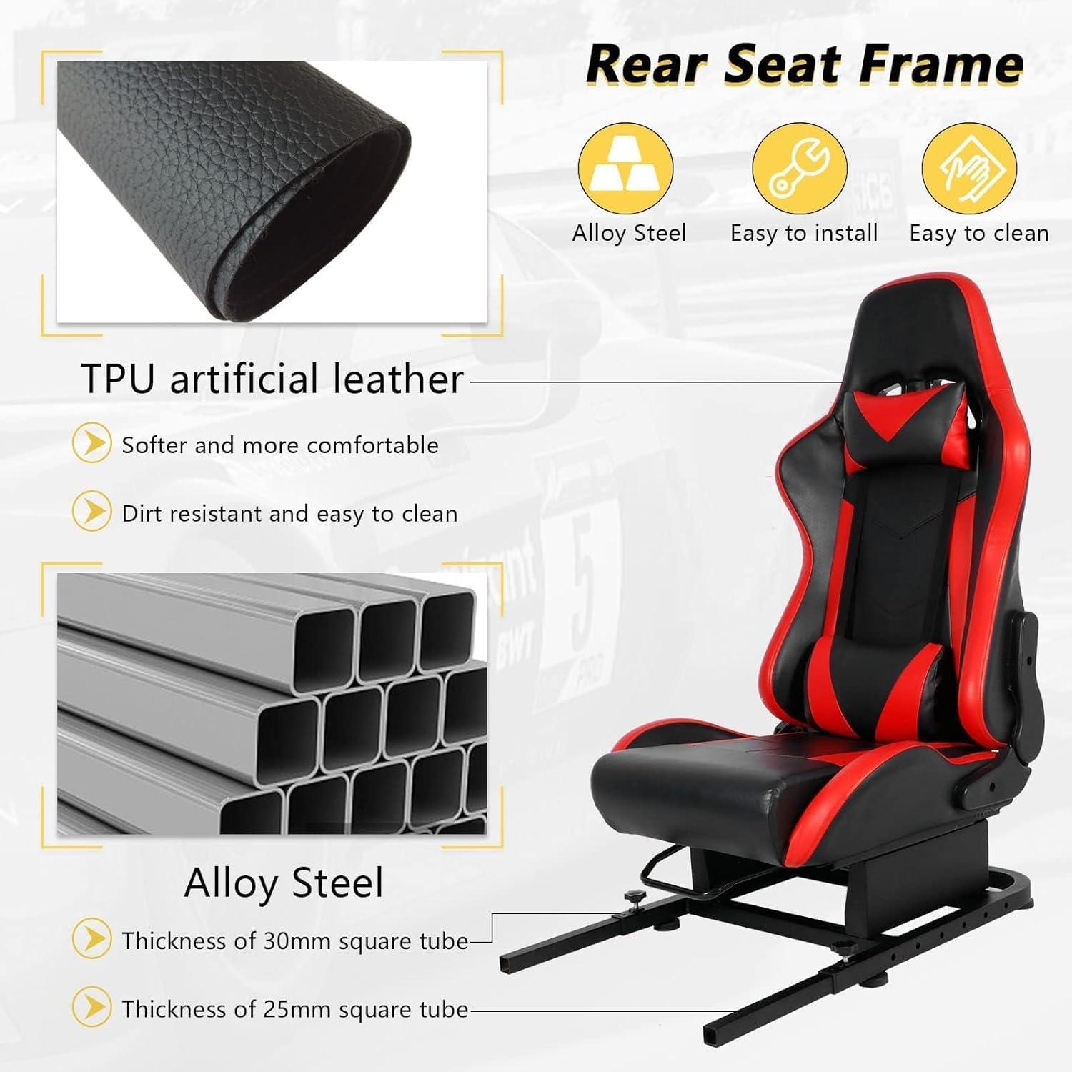 Simulador de Carreras Marada Racing Game-11W con Asiento Rojo