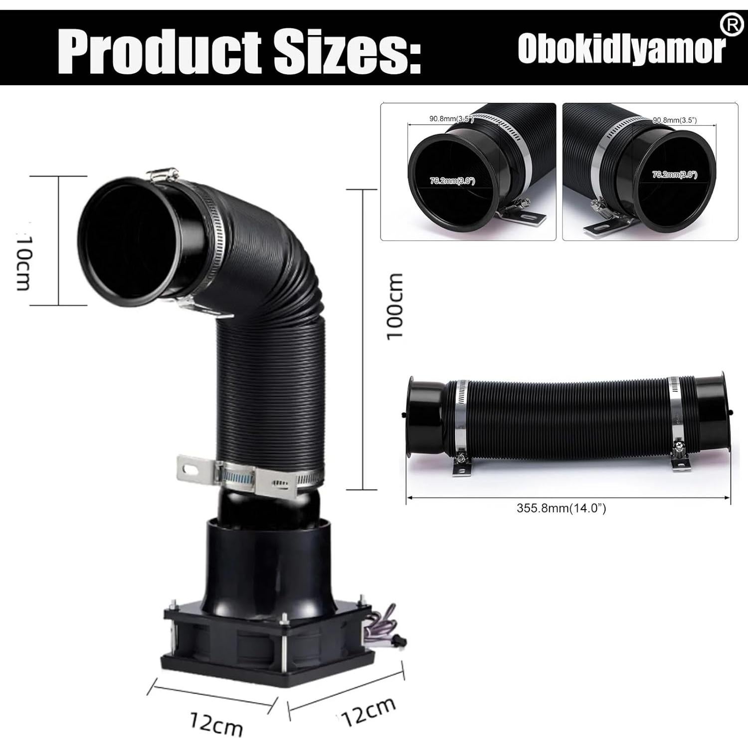 Simulador de Viento Obokidlyamor para Volante PC USB Negro