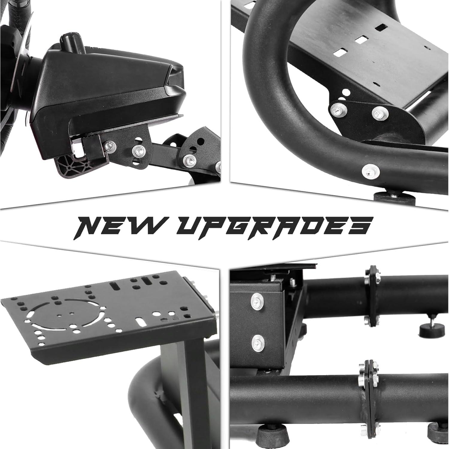 Cockpit Simulador de Carreras Anman Ajustable 135x81cm