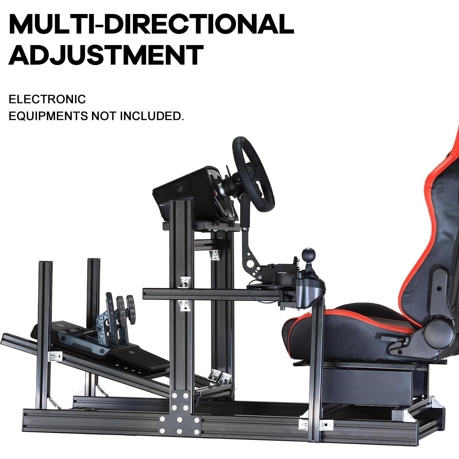 Soporte de Simulador de Carreras Anman F1 Ajustable Ergonómico