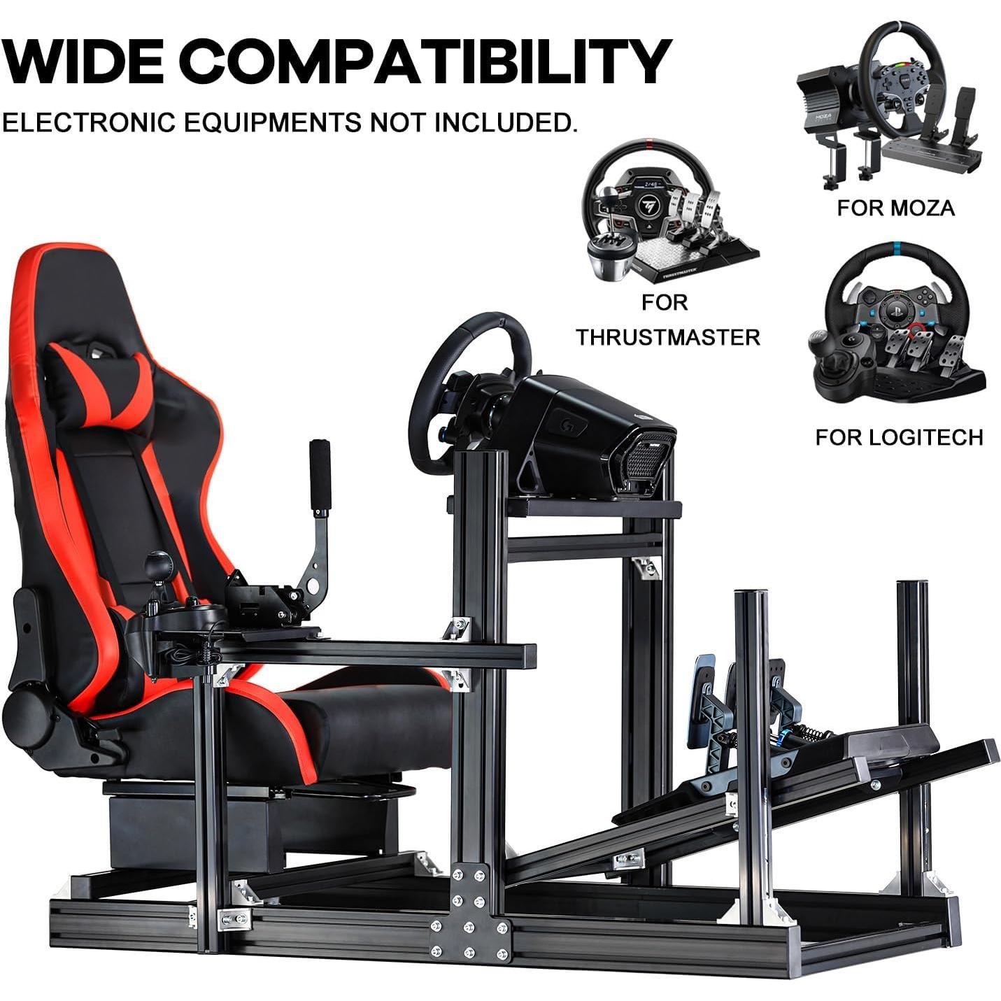 Soporte de Simulador de Carreras Anman F1 Ajustable Ergonómico