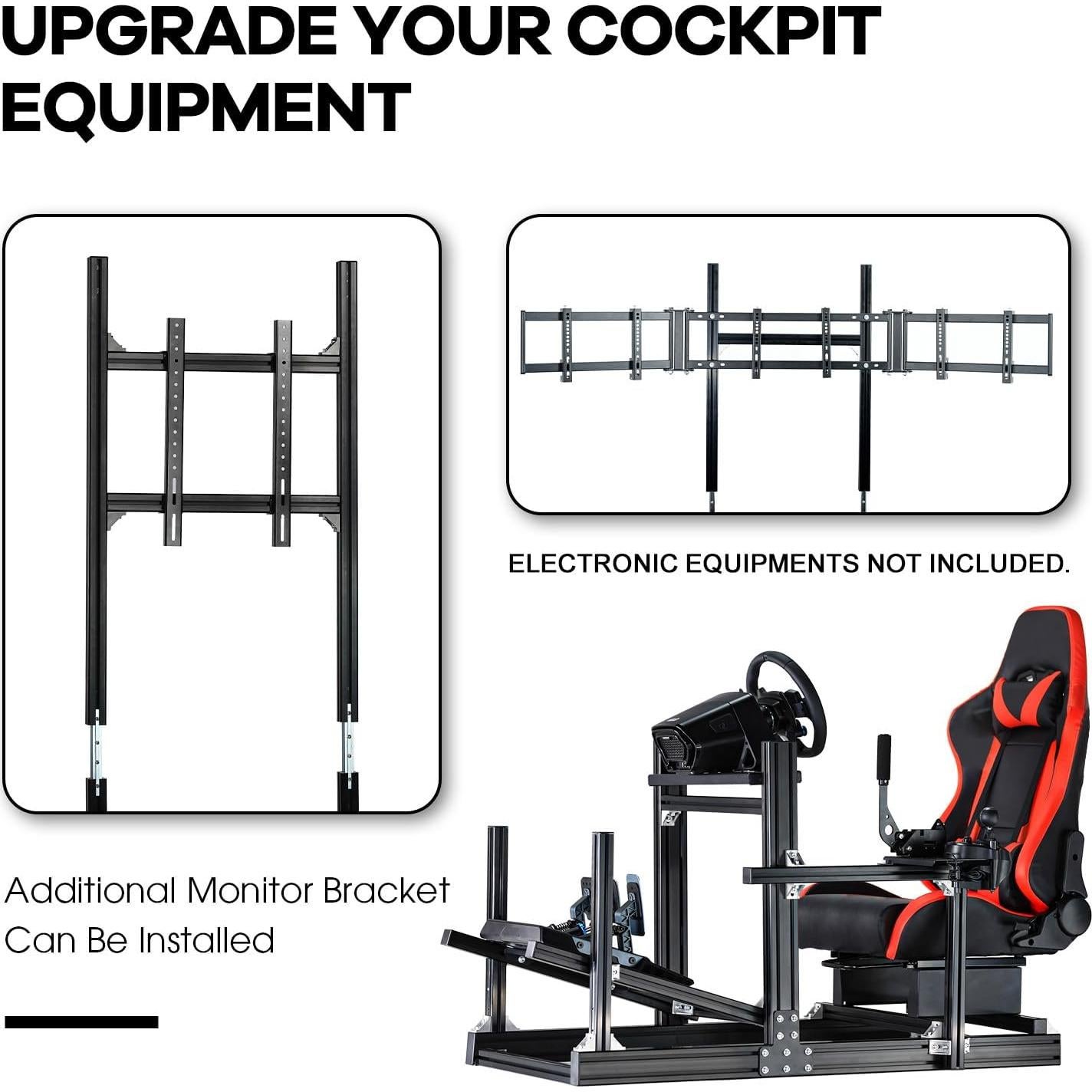 Soporte de Simulador de Carreras Anman F1 Ajustable Ergonómico