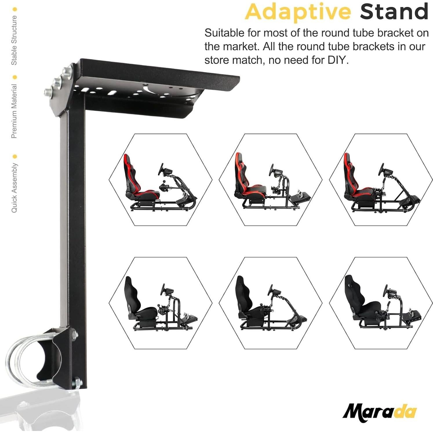 Soporte de Cambio Marada para Simulador de Carreras 50mm