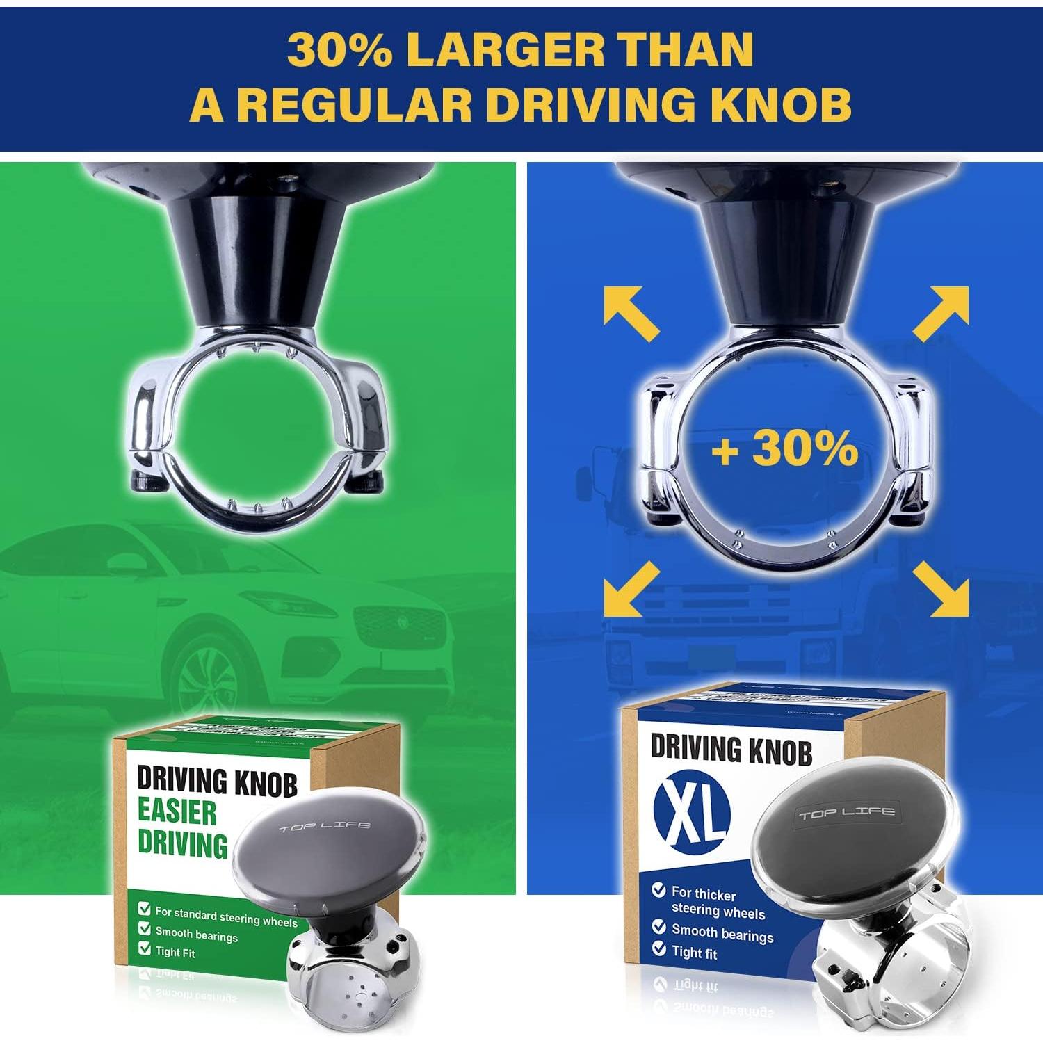 Perilla de Volante Top Life XL para Camiones y Furgonetas