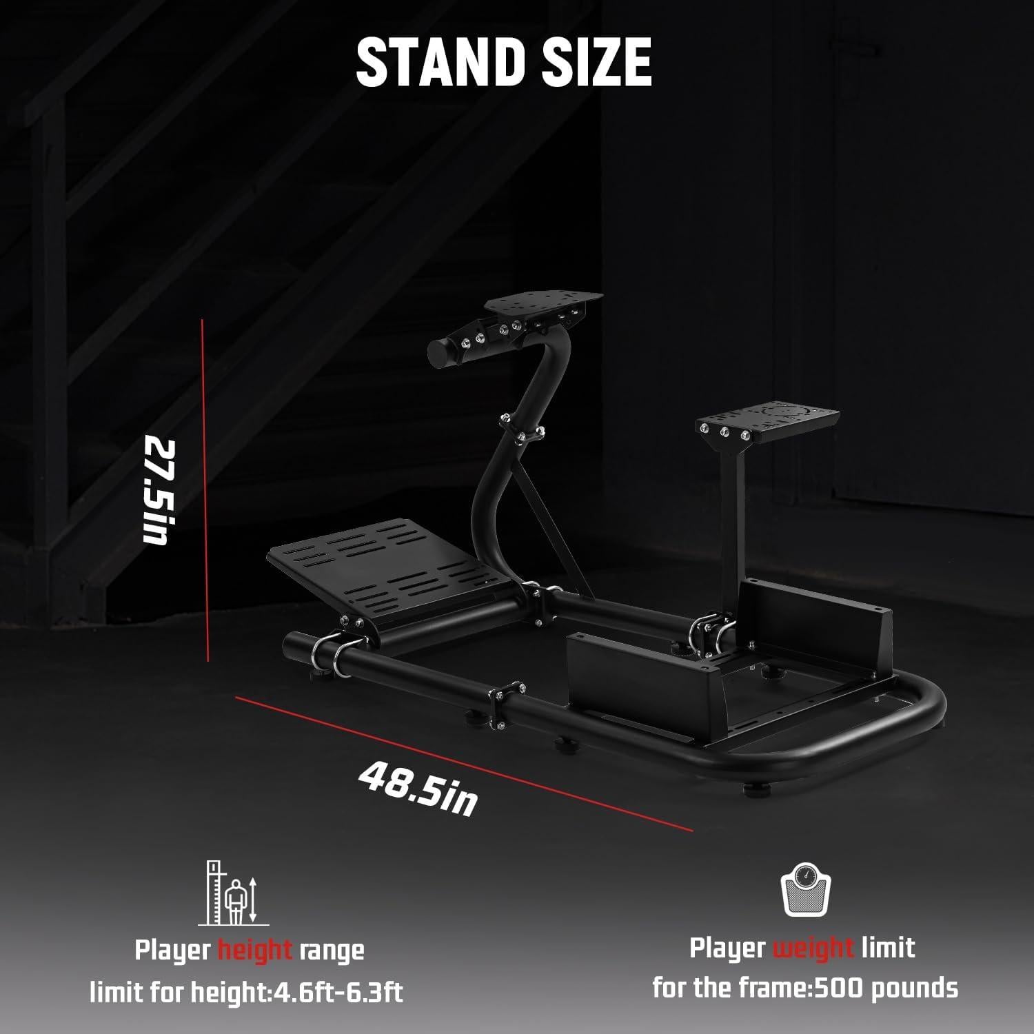 Cockpit Simulador de Carreras Dardoo G920 Ajustable 20kg