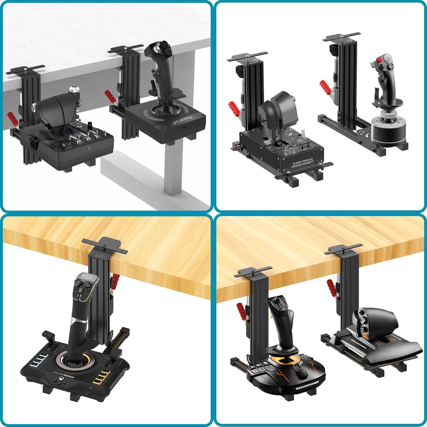 Soporte de Escritorio Wuutyty para Joystick de Vuelo