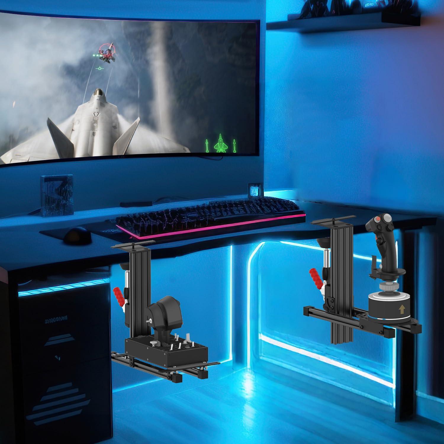 Soporte de Escritorio Wuutyty para Joystick de Vuelo