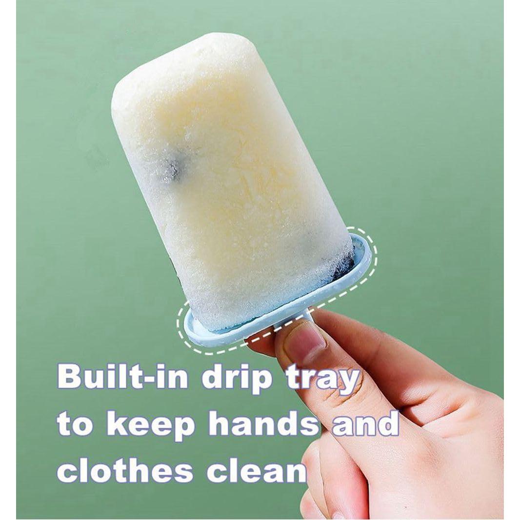 Juego de Moldes para Paletas Honsen 6 Piezas Libre BPA