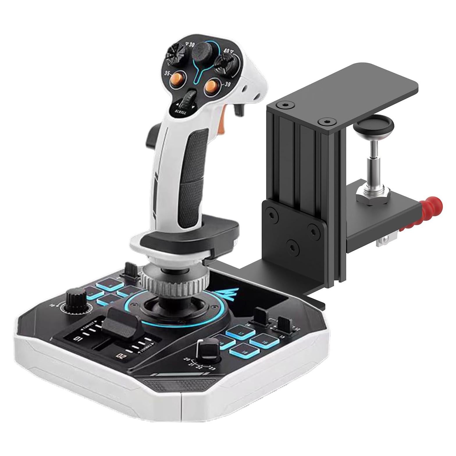 Soporte de Escritorio Metal BUJ para Joysticks de Vuelo