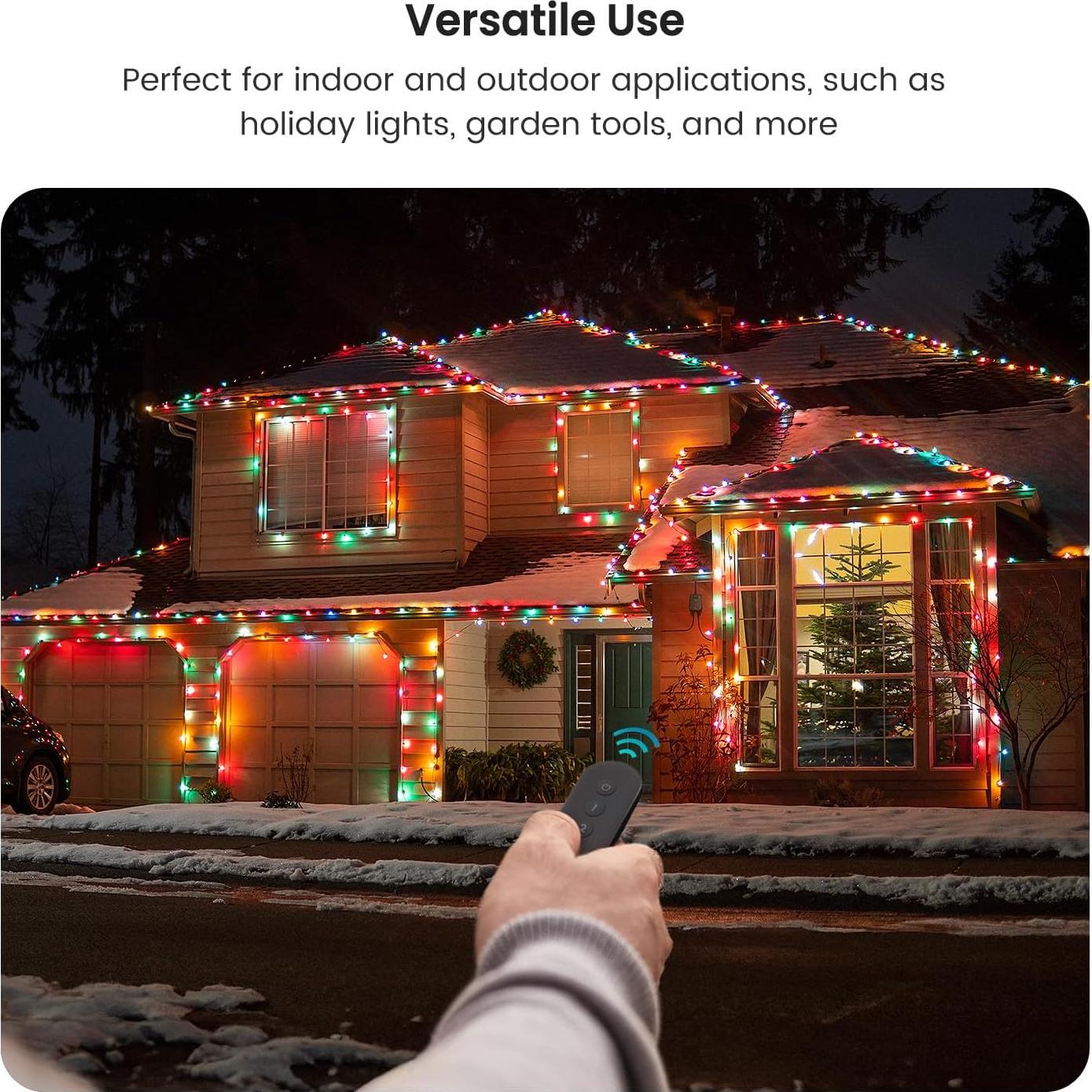 Enchufe Inalámbrico TREATLIFE SK30R Control Remoto IP64