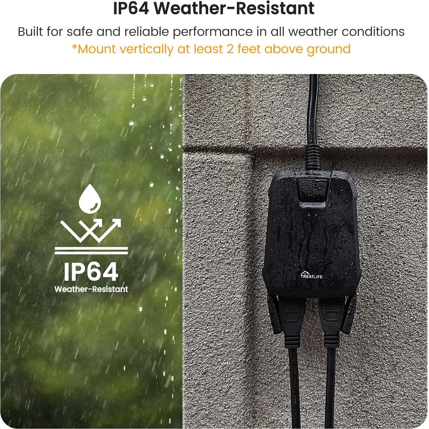 Enchufe Inalámbrico TREATLIFE SK30R Control Remoto IP64