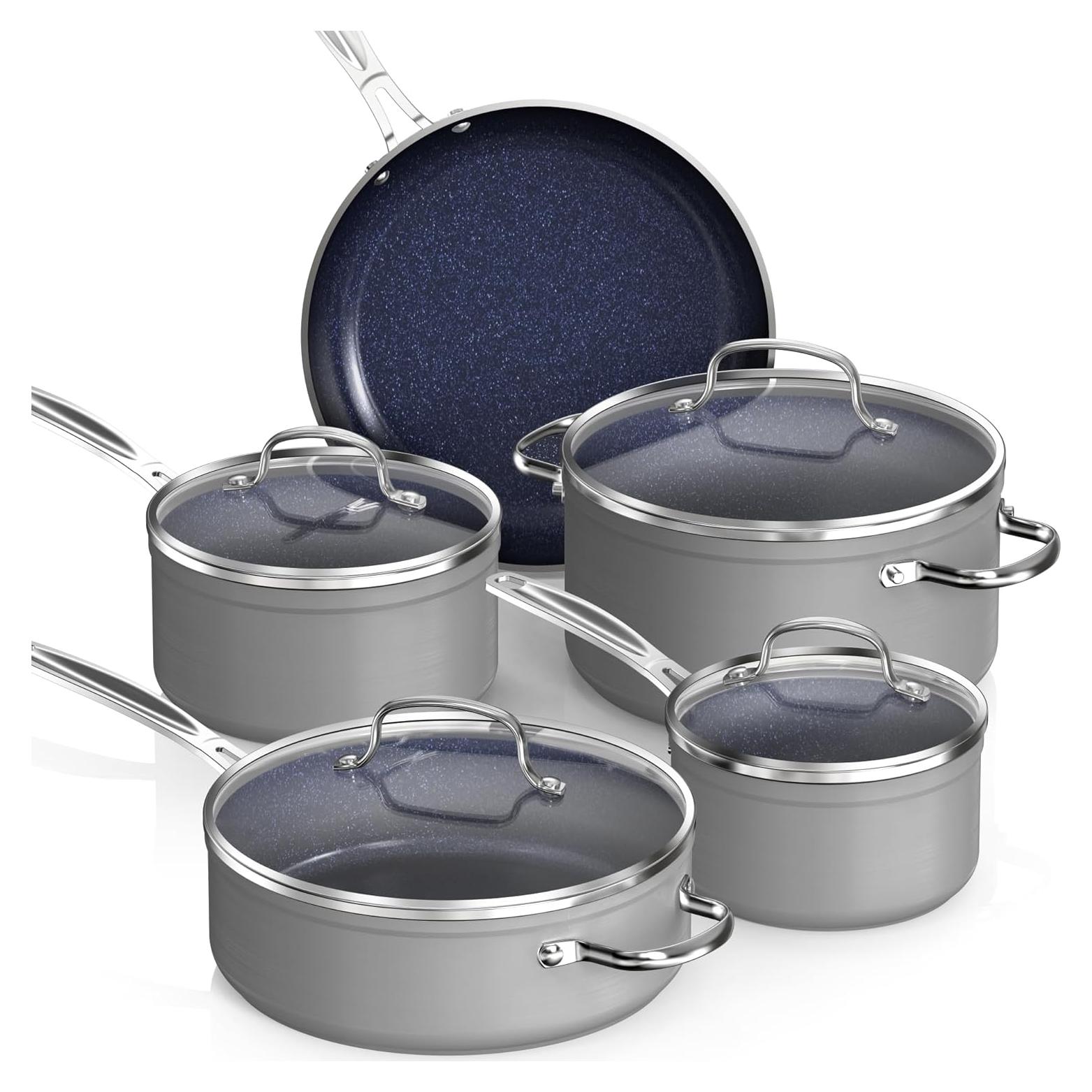 Juego de Utensilios de Cocina Nuwave 9 Piezas Cerámica Saludable