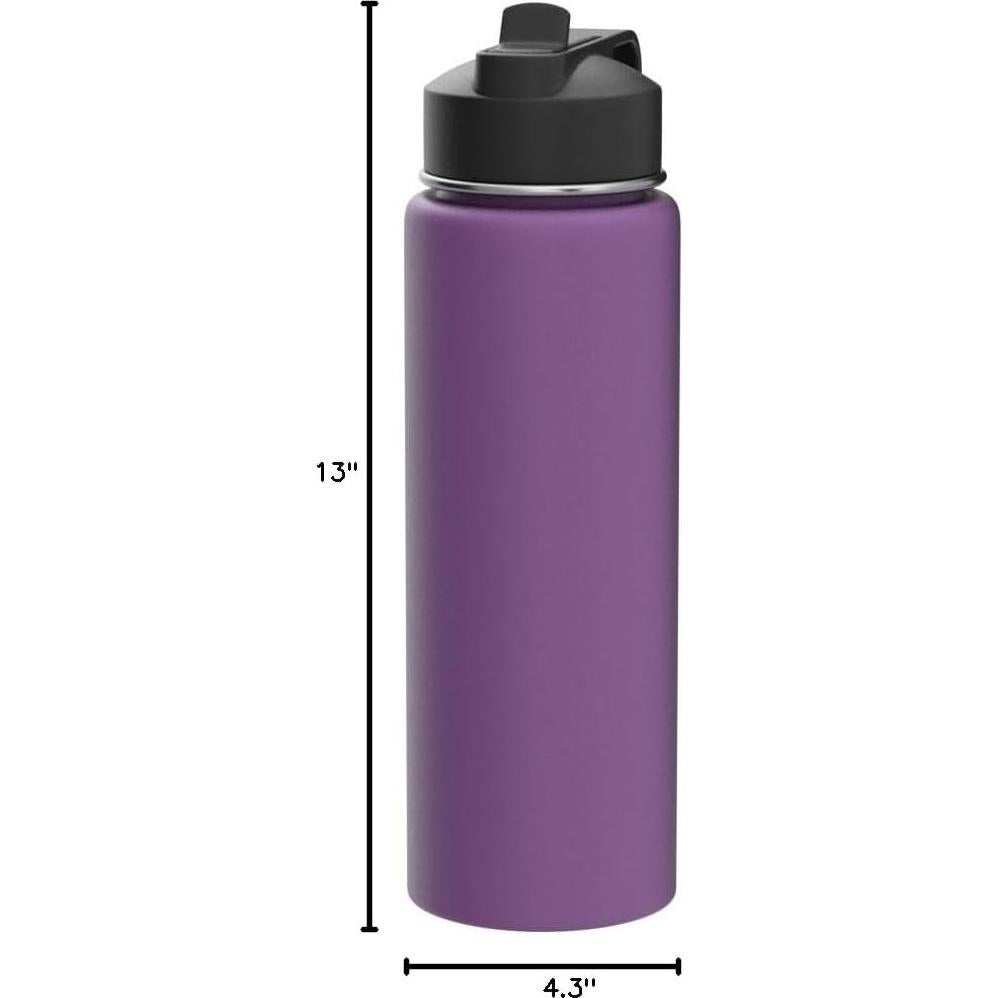 Botella ThermoFlask 710 ml con tapa de chug y popote
