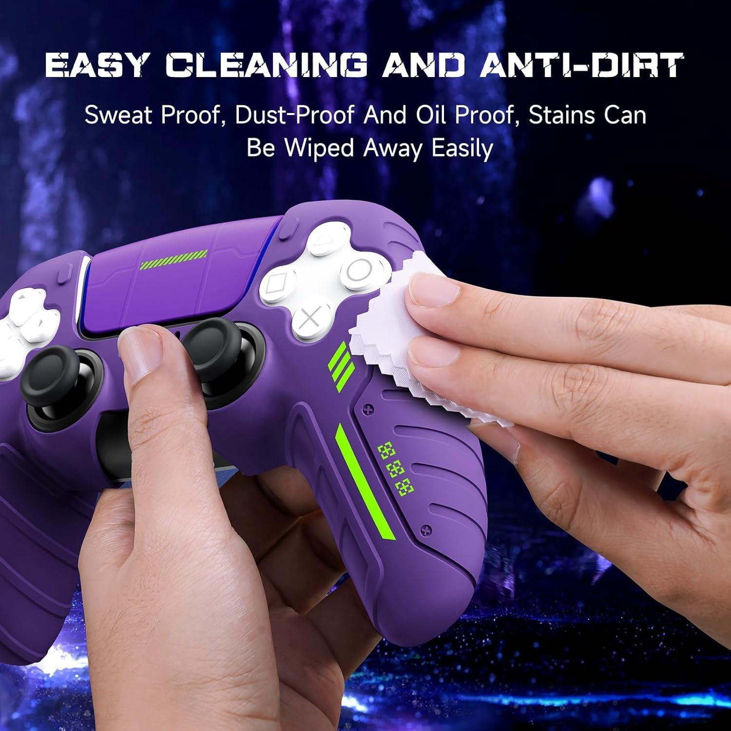 Funda de Silicona Antideslizante JEMDO para Controlador PS5