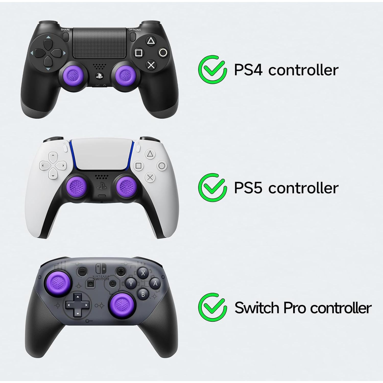 Funda de Silicona Antideslizante JEMDO para Controlador PS5