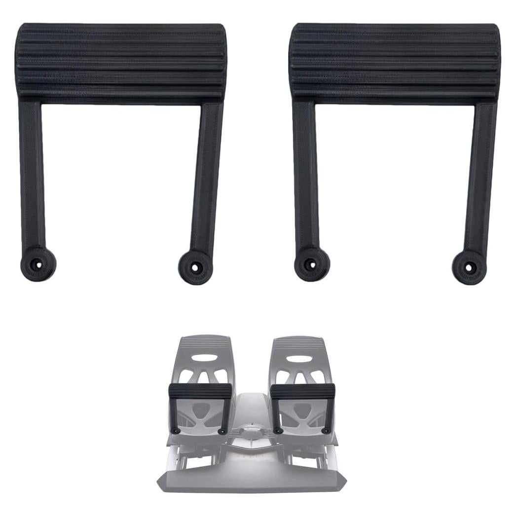 Reposapiés Mejorados XINGBIRDS para Pedales Thrustmaster TFRP