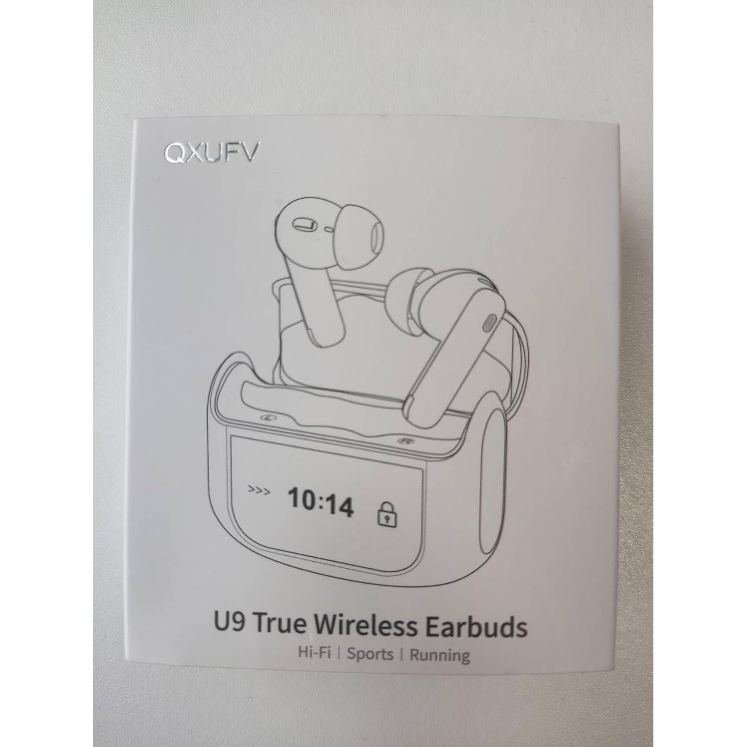 Auriculares Inalámbricos QXUFV U9 Bluetooth 5.4 con ANC