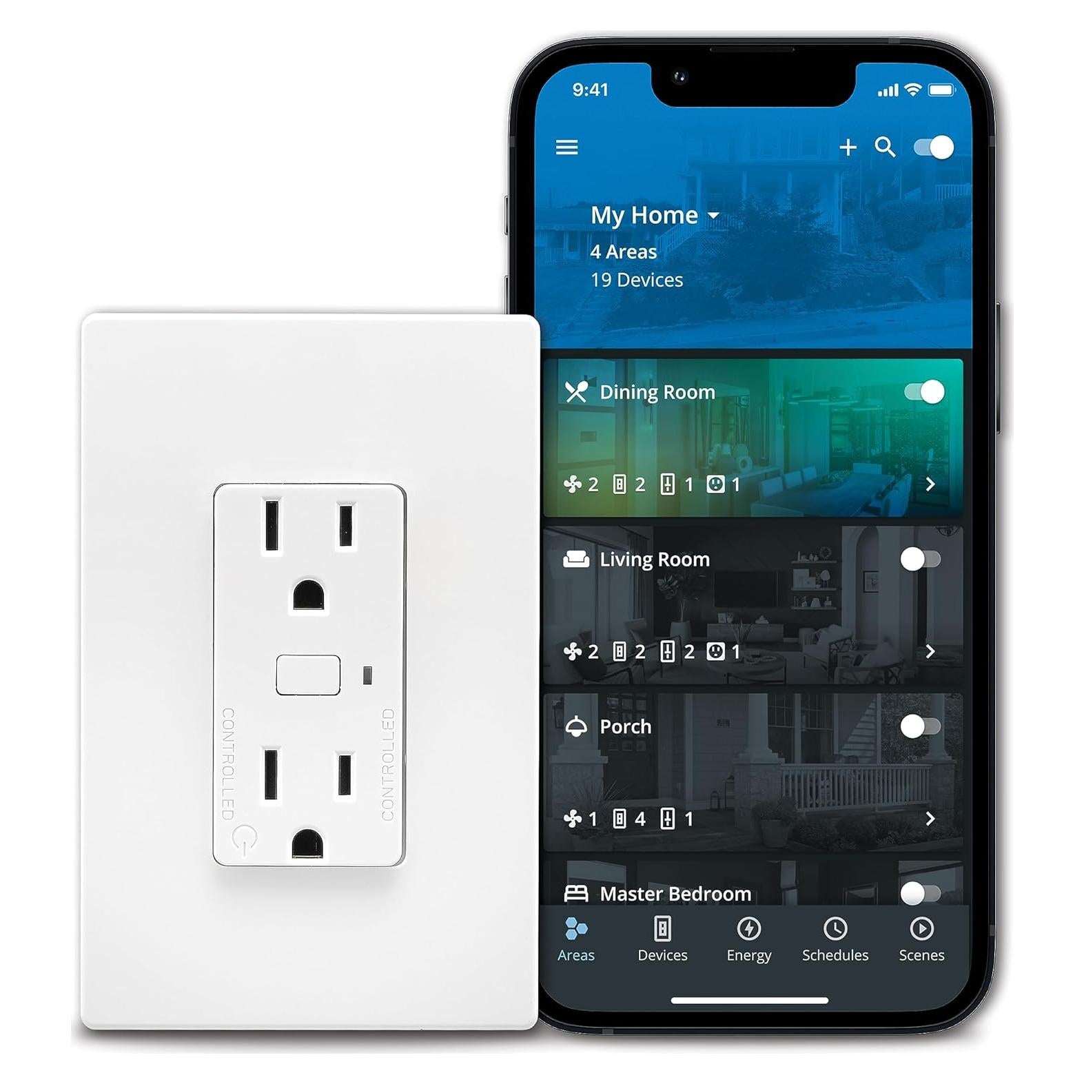 Enchufe Inteligente Wi-Fi Eaton EWFTRCR15-W-BX-L Blanco