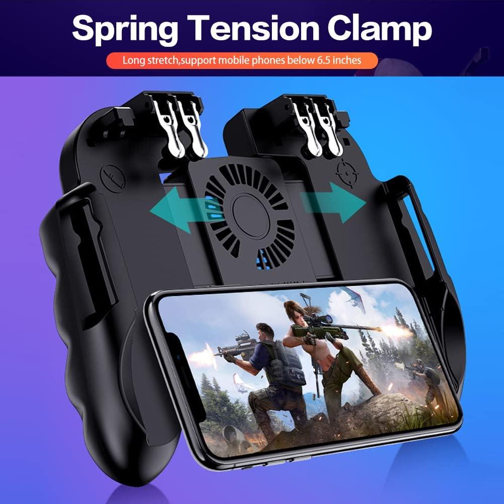 Controlador Móvil Zopsc con Ventilador y Soporte para Teléfono