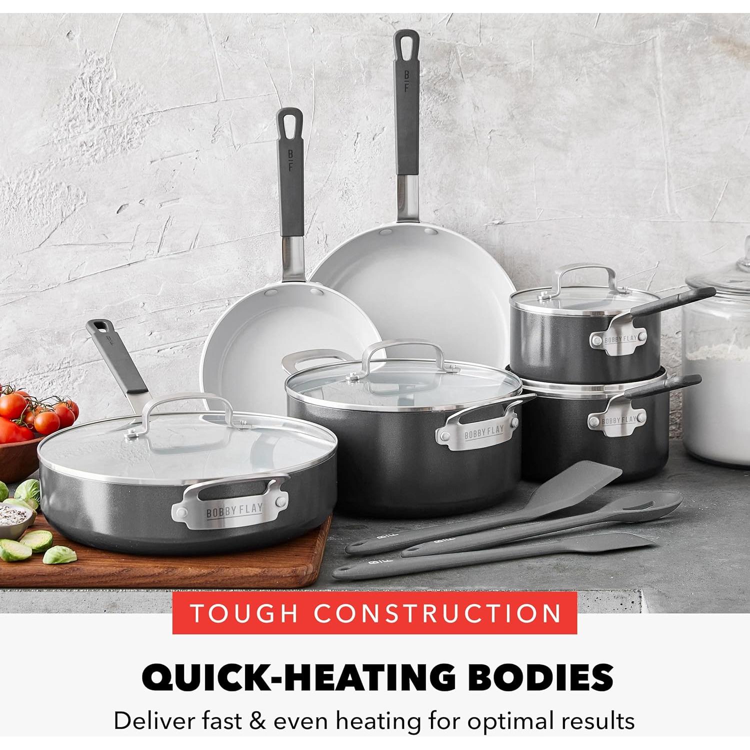 Juego de Utensilios de Cocina GreenPan 13 Piezas Grafito