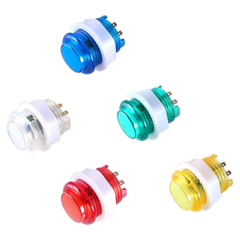Botones LED Arcade 24mm EG STARTS para Joystick 5V