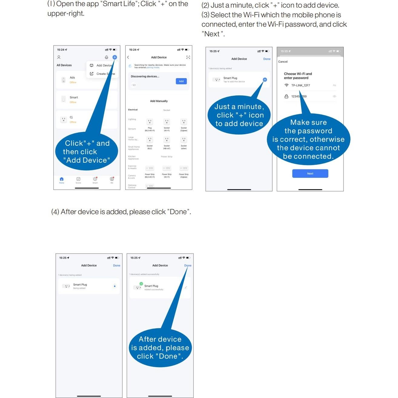 Enchufe Inteligente Exterior JUNLIT 15A con 2 Tomas Wi-Fi