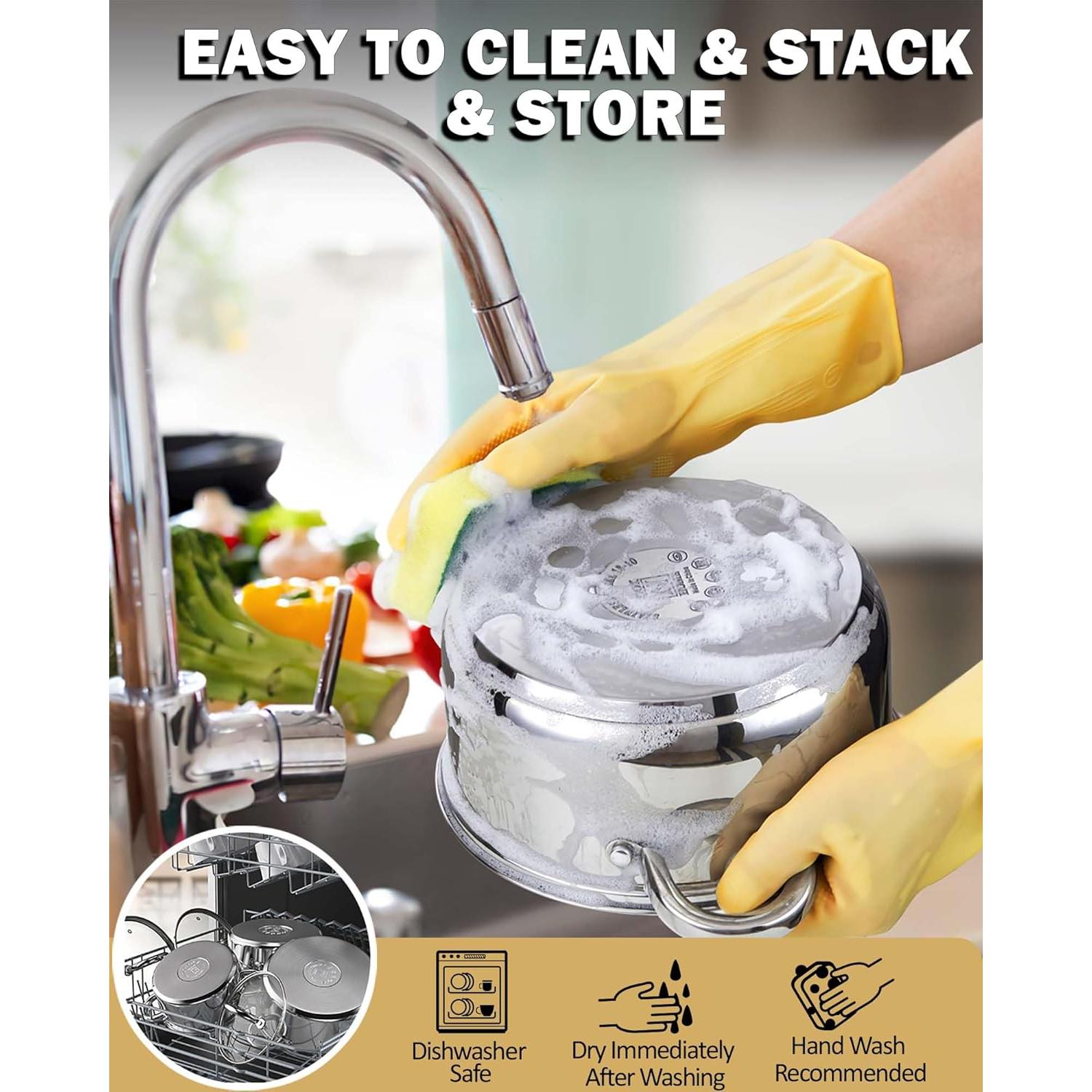 Juego de Utensilios de Cocina Cook N Home 12 Piezas Acero Inox