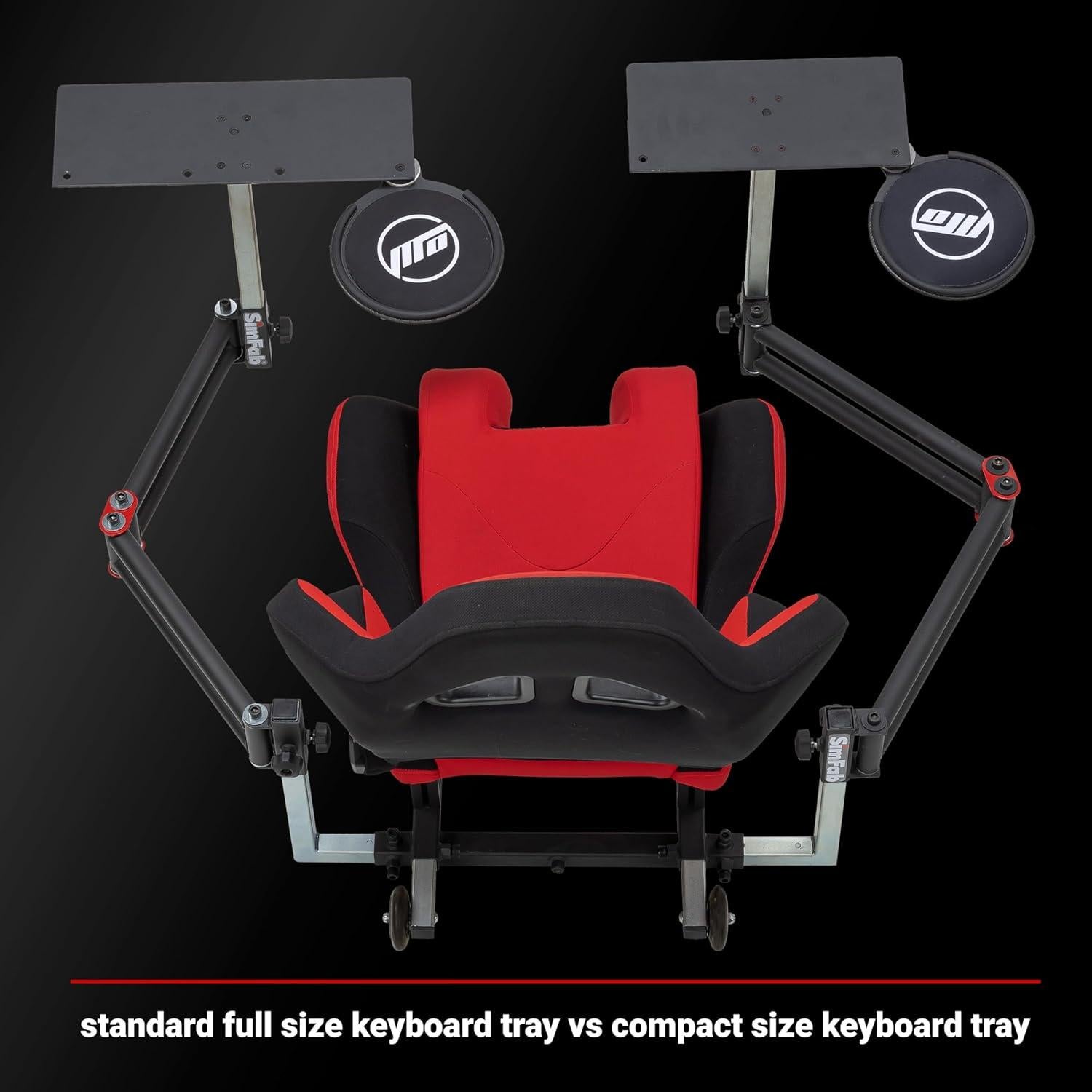 Brazo Articulado SimFab con Bandeja para Teclado y Laptop