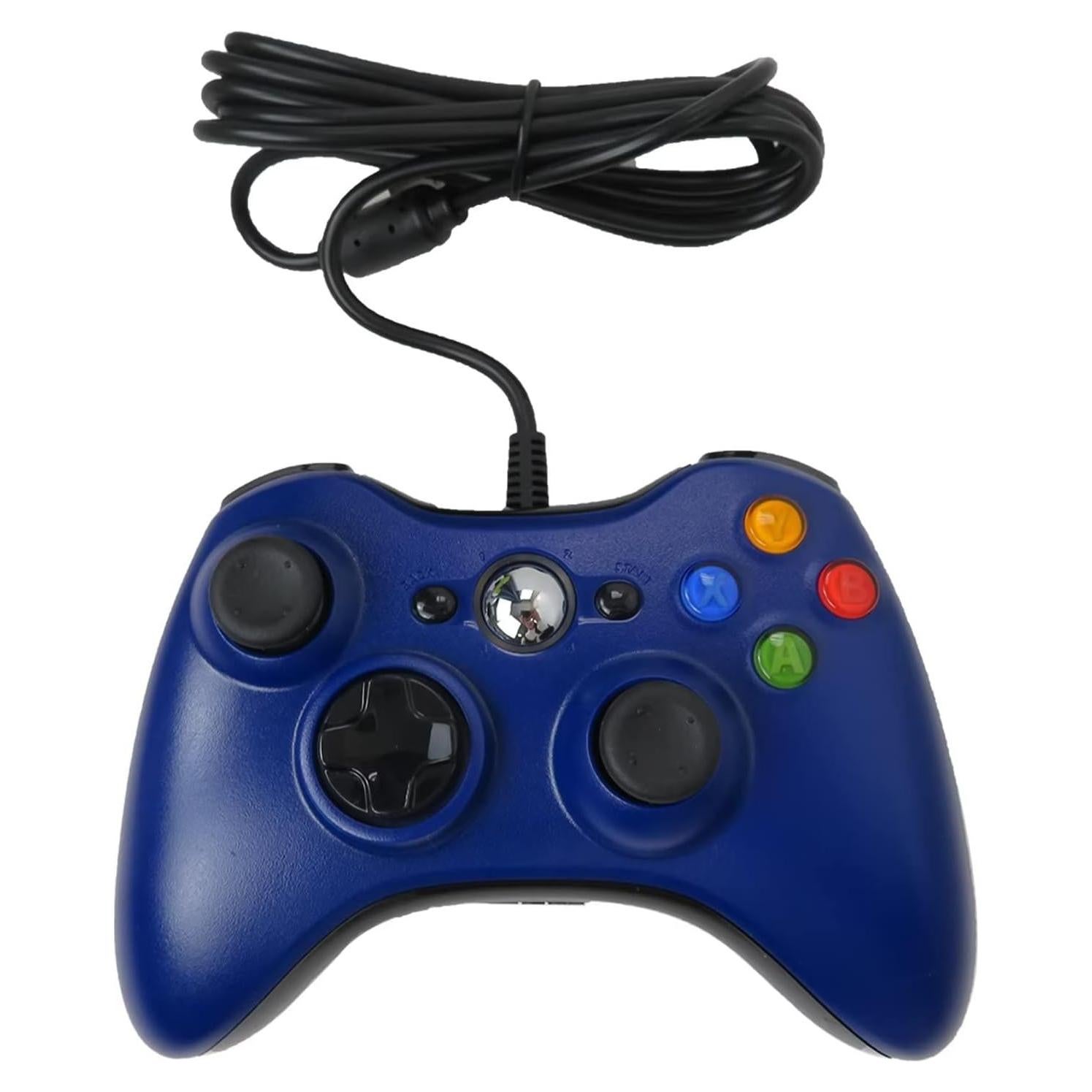 Controlador con cable USB USonline911 para Xbox 360 y PC