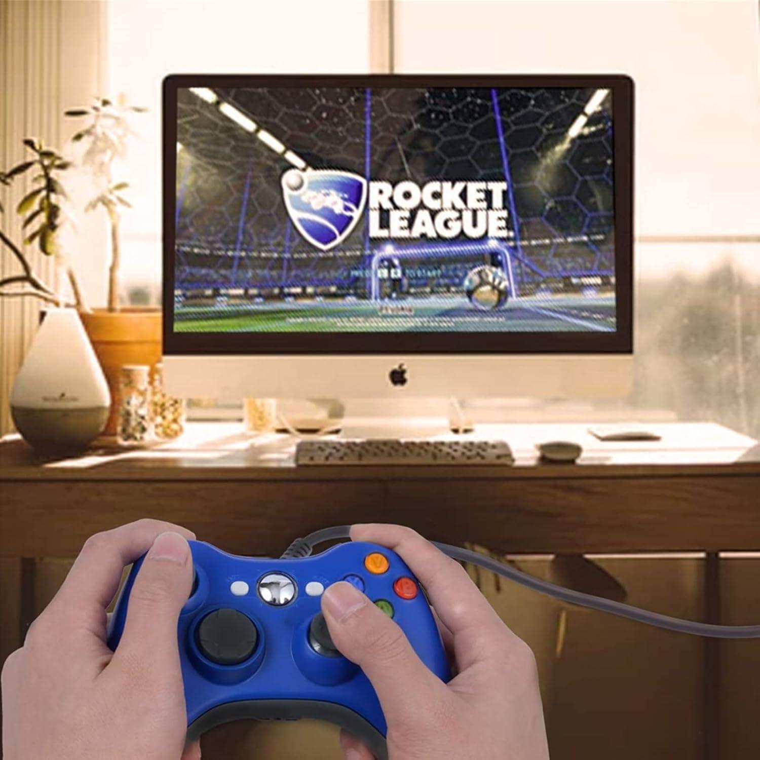 Controlador con cable USB USonline911 para Xbox 360 y PC