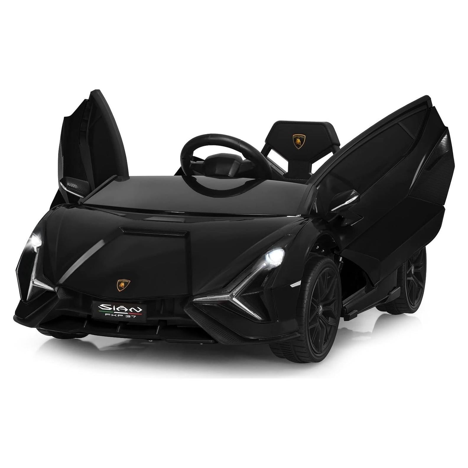 Coche Eléctrico INFANS Lamborghini Sian 12V para Niños