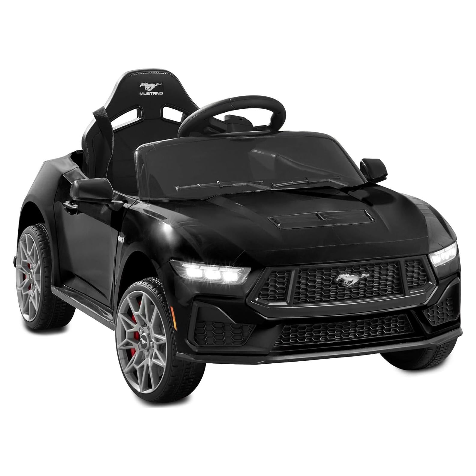 Coche Eléctrico Montable Ford Mustang 12V Negro con Control