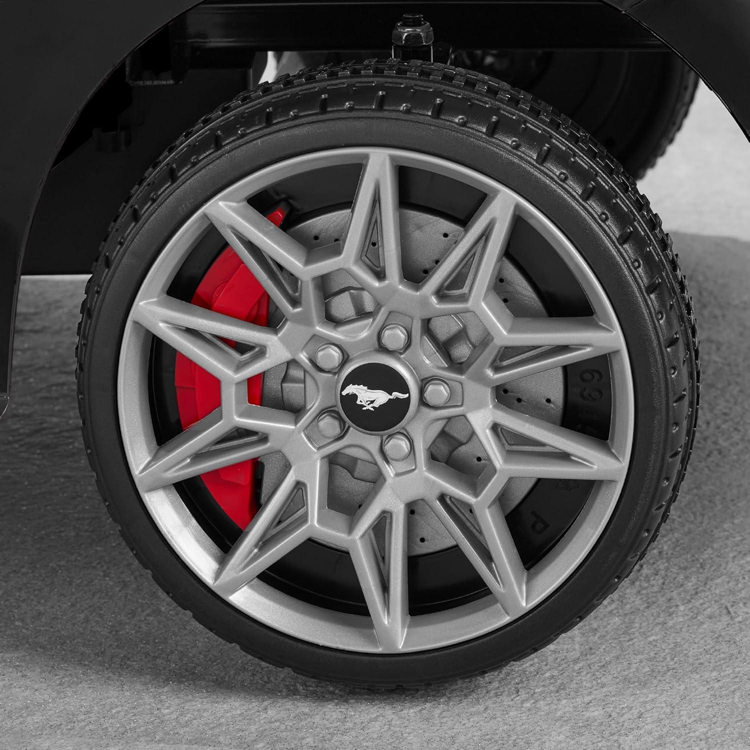 Coche Eléctrico Montable Ford Mustang 12V Negro con Control