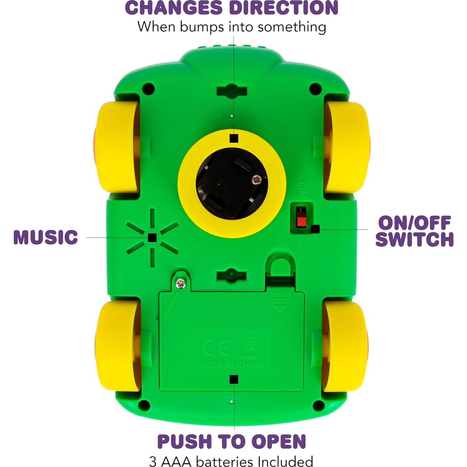 Coche Juguete Dinosaurio ArtCreativity con Luz y Sonido
