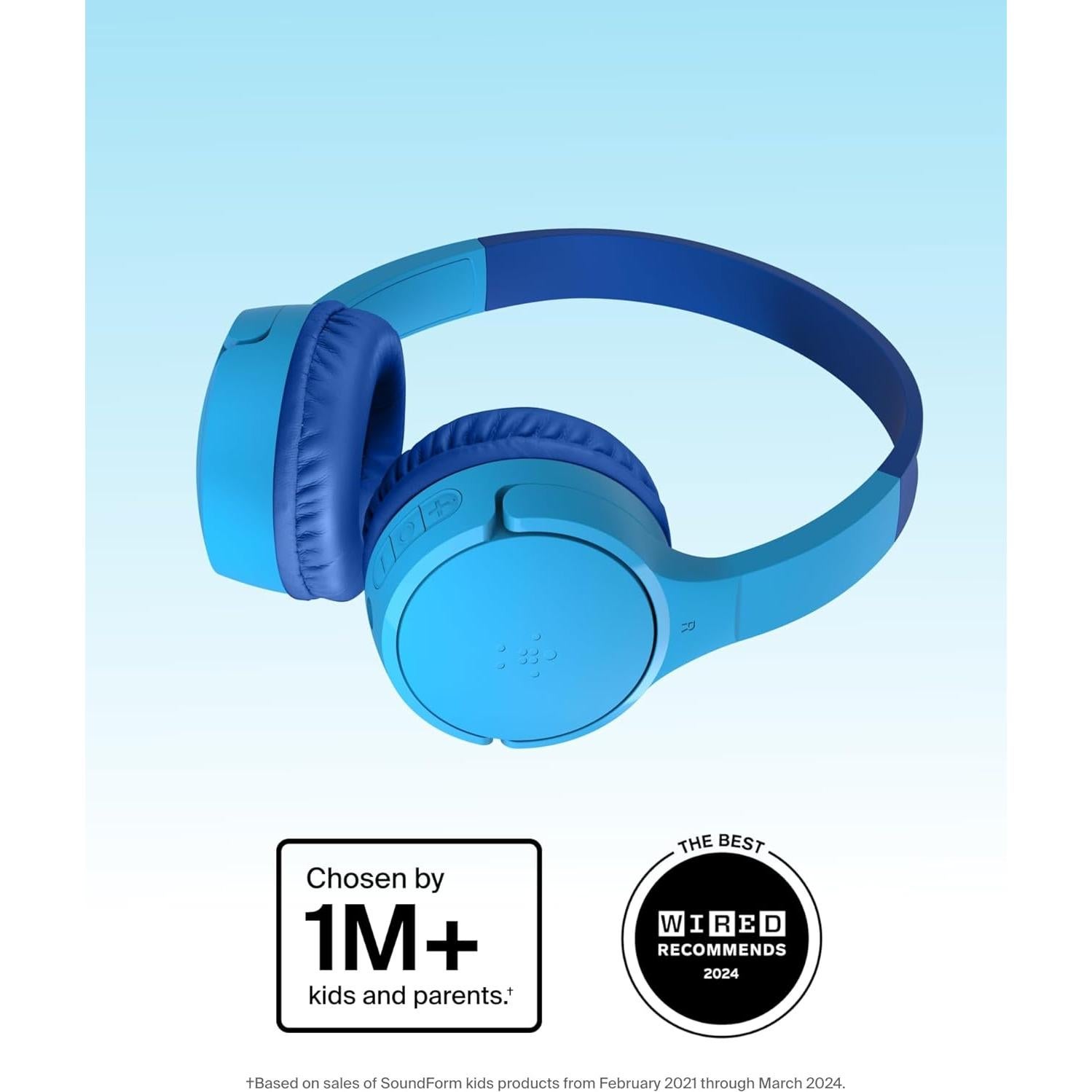 Auriculares Inalámbricos Belkin SoundForm Mini Niños Azul