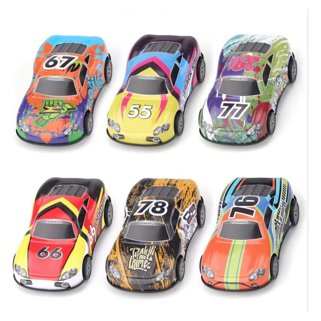 Set de coches de retroceso ZOHANINDL 3 piezas 1:28 para niños