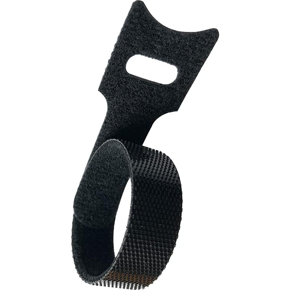 100 Bridas Reutilizables Oksdown 15,24 cm Ajustables Negras