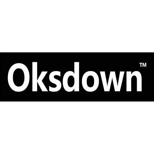 100 Bridas Reutilizables Oksdown 15,24 cm Ajustables Negras