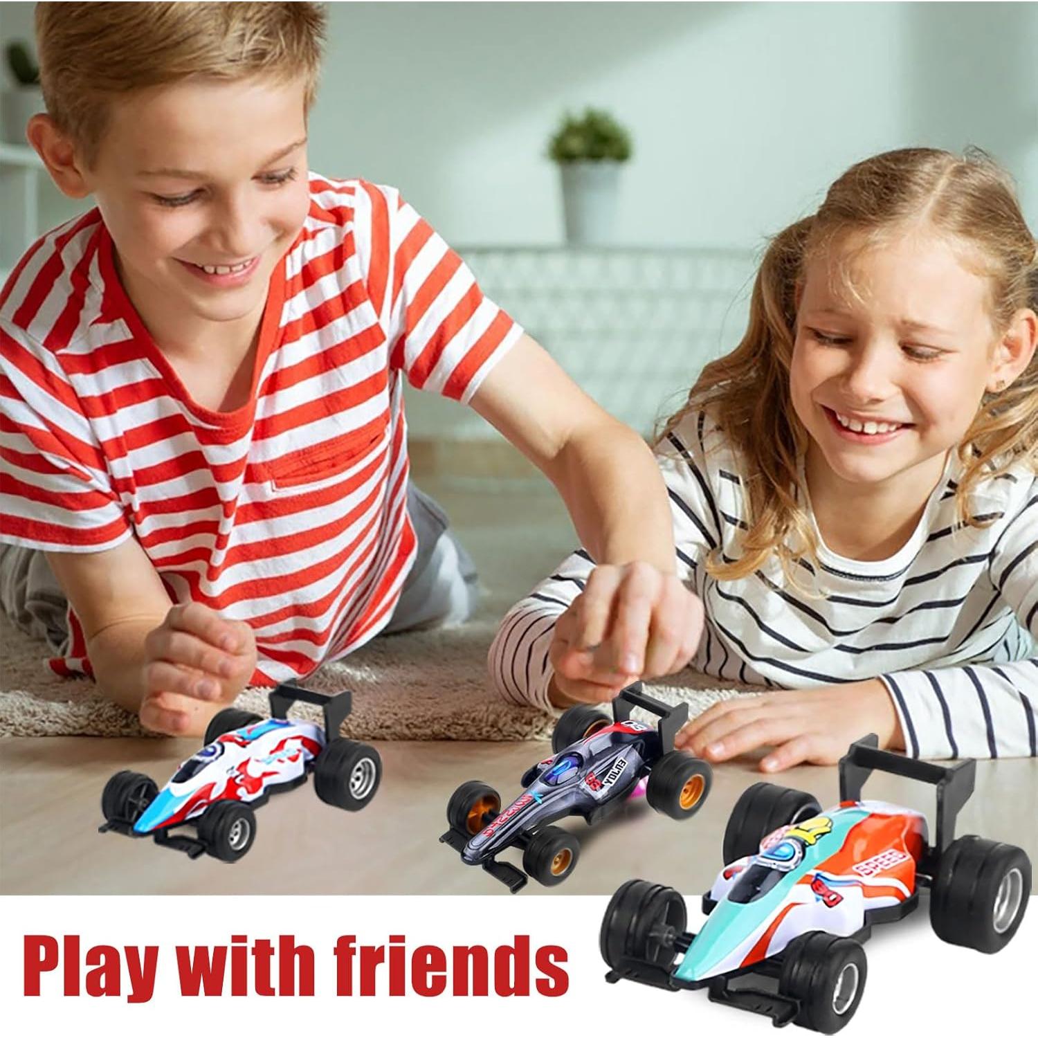 Juego de Coches de Retroceso ZOHANINDL 12 Pack 1:43 para Niños