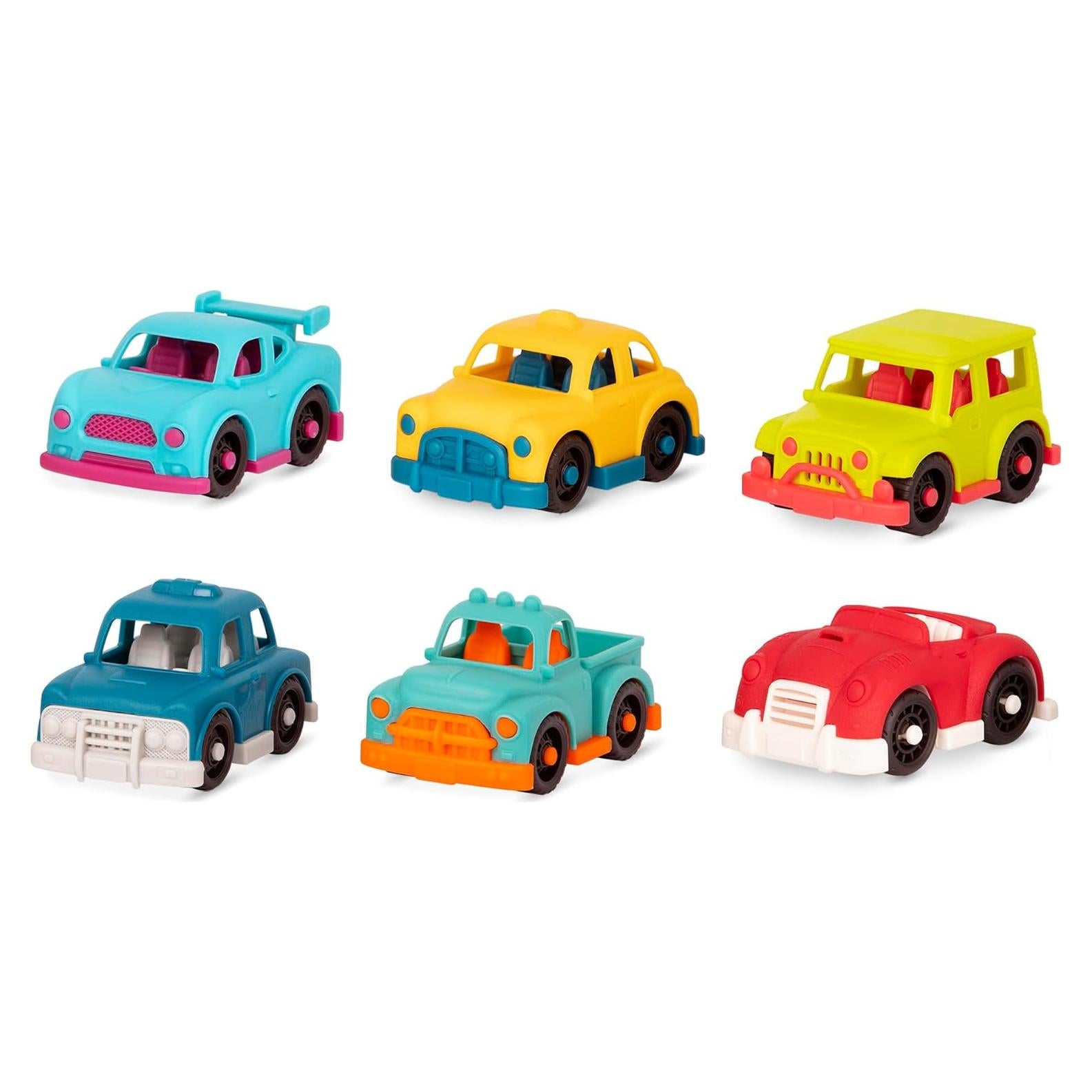 Mini Vehículos B. toys Happy Cruisers - 6 Autos Juguete