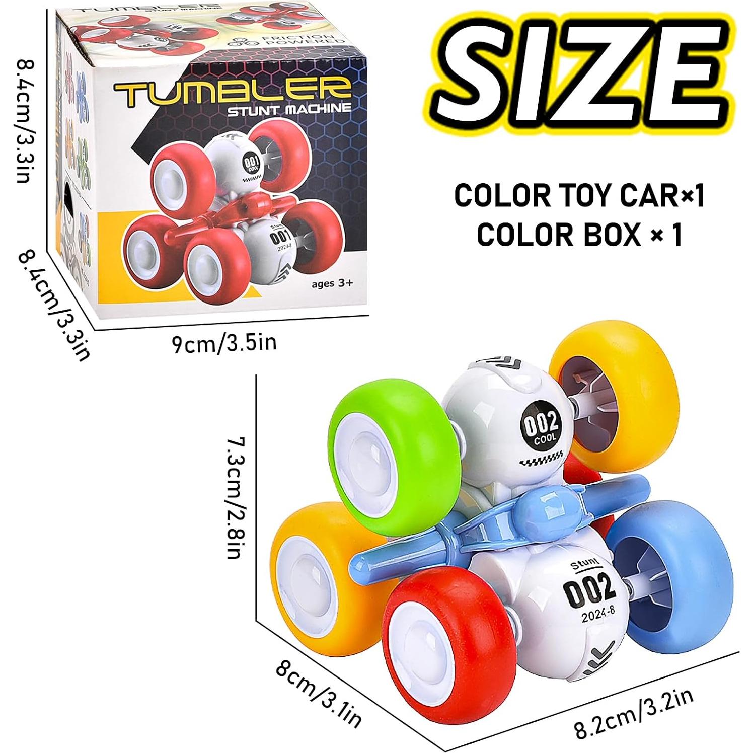 Coche Acrobático de Retroceso CDDZSW 6 Ruedas 360°