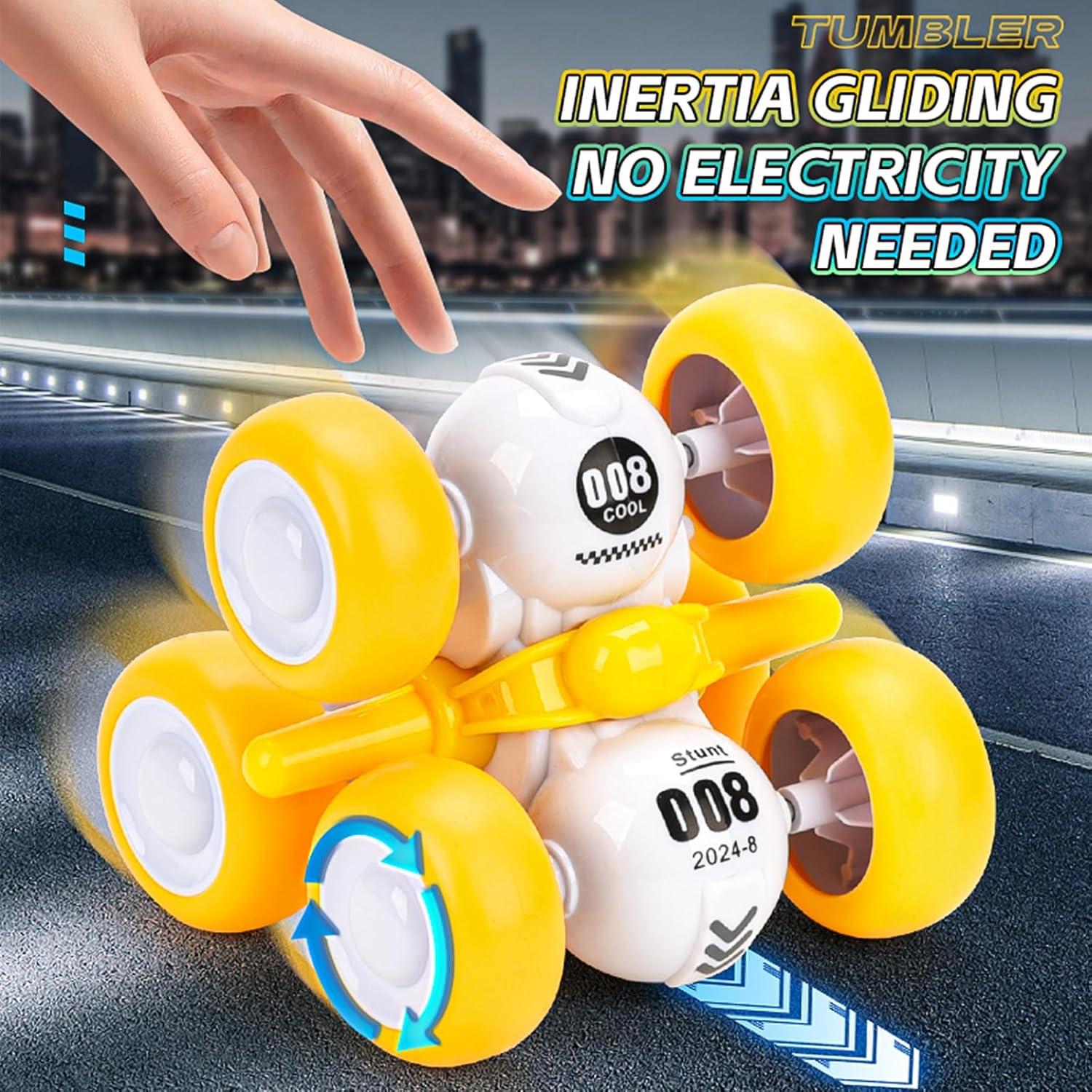 Coche Acrobático de Retroceso CDDZSW 6 Ruedas 360°