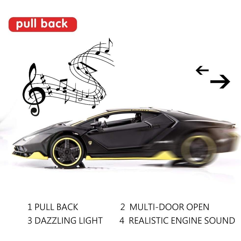 Coche de Juguete BDTCTK LP770-4 1:32 con Luz y Sonido