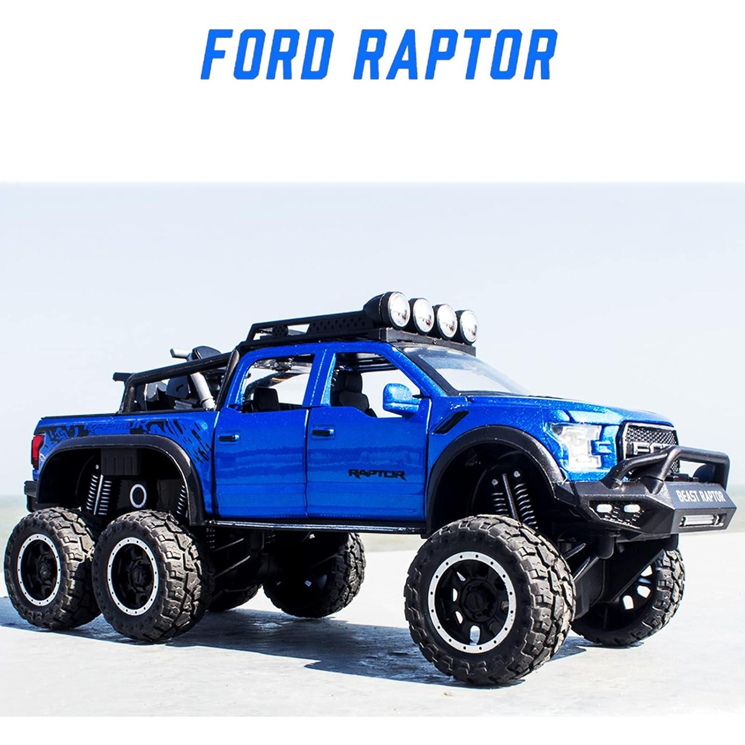 Camión Monstruo F150 Ming You 1/24 con Sonido y Luz