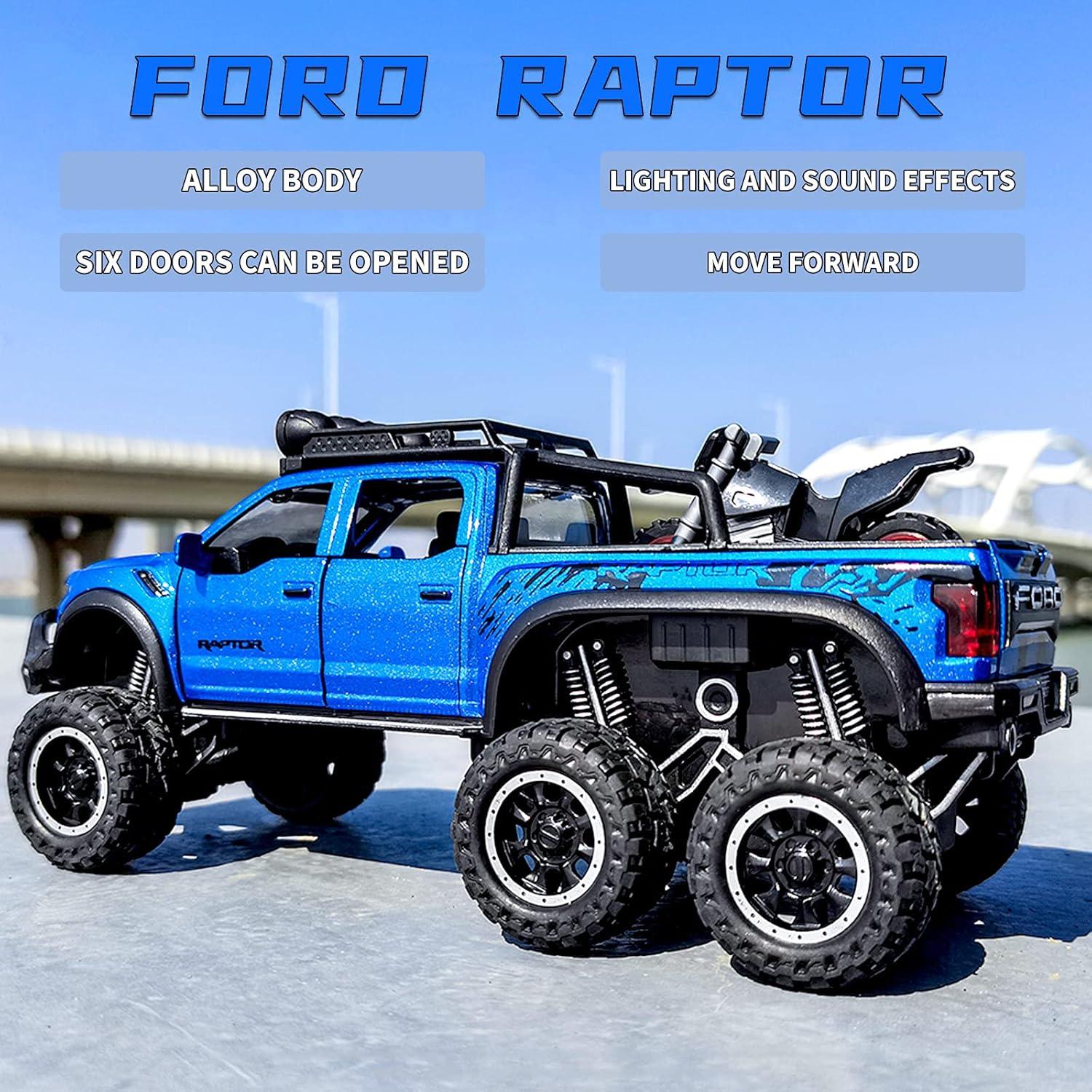 Camión Monstruo F150 Ming You 1/24 con Sonido y Luz